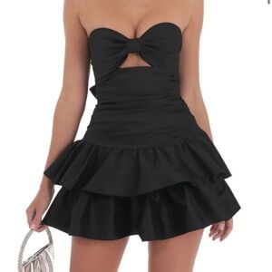 Lucy in the Sky Black Strapless Dress